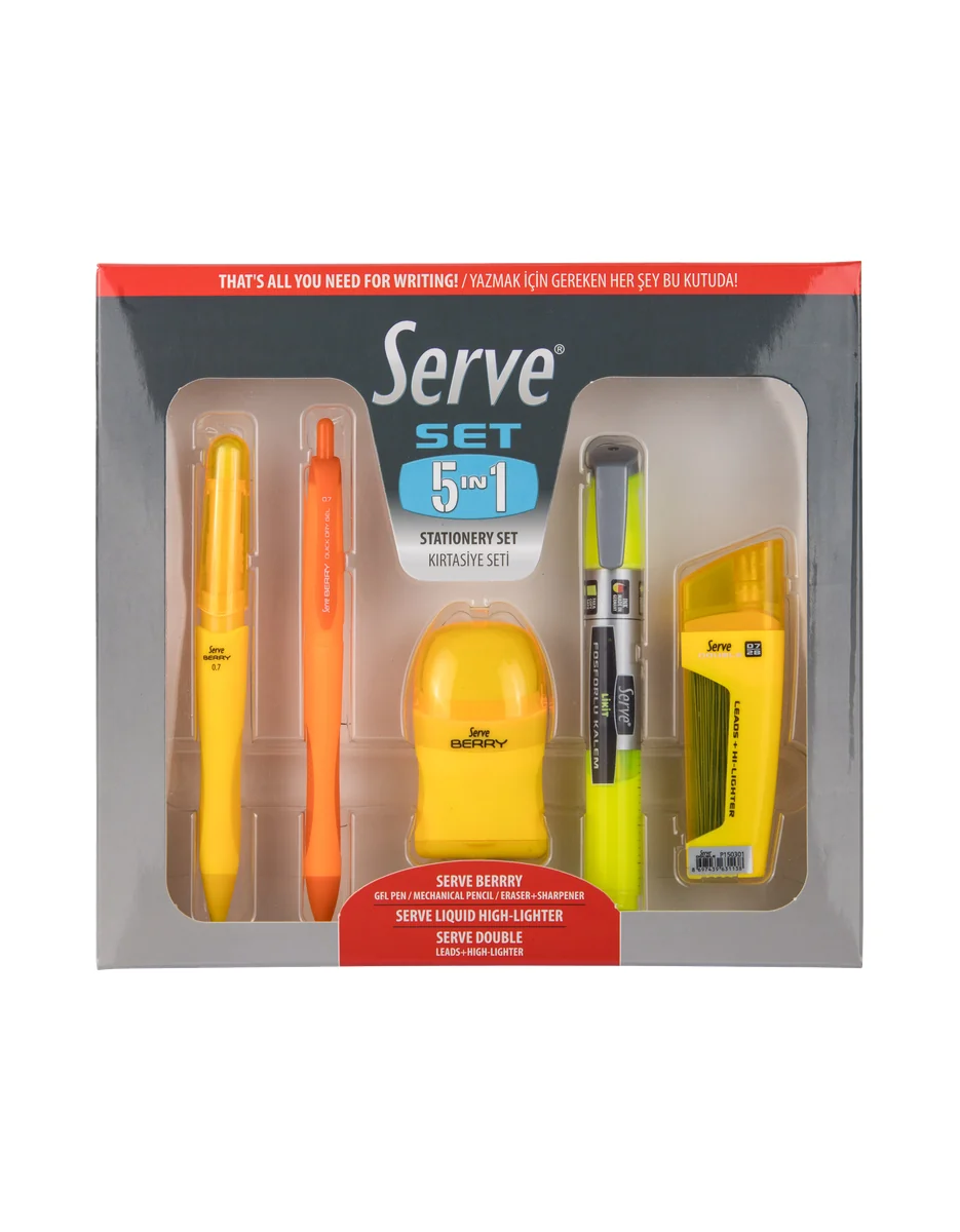 Serve 5'i 1 Arada Set